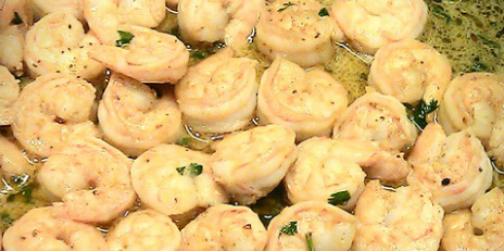 paleo recipe - shrimp scampi