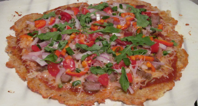 paleo pizza - coconut flour pizza crust recipe